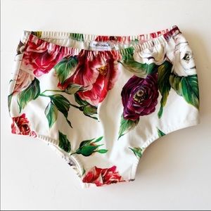 DOLCE & GABBANA Girls Floral Bloomers